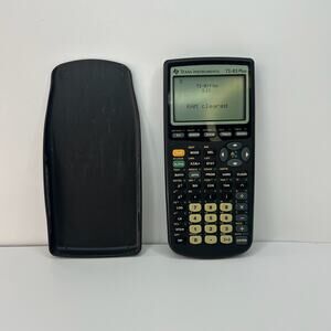 Texas Instruments TI-83 Plus Graphing Calculator Tested Working Marked See Pics